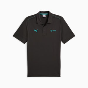 Camiseta tipo polo Cloudspun de automovilismo Mercedes-AMG PETRONAS para hombre, PUMA Black, extralarge