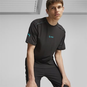 Mercedes-AMG PETRONAS Cloudspun Men's Relaxed Fit Motorsport T-shirt, PUMA Black, extralarge-IND