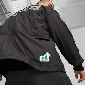 Chamarra Mercedes-AMG Petronas Motorsport Garage Crews para hombre, PUMA Black, extralarge