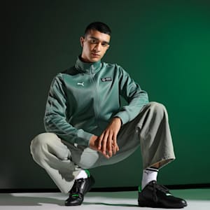 Mercedes-AMG PETRONAS Men's MT7 Motorsport Track Jacket, Eucalyptus, extralarge-IND