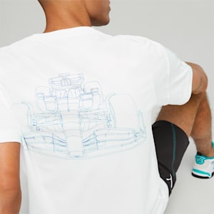 Mercedes-AMG PETRONAS Men's MT7 Tee, PUMA White, extralarge-IND