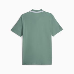 Camiseta tipo polo de automovilismo Mercedes-AMG PETRONAS para hombre, Eucalyptus, extralarge