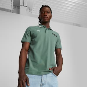 Mercedes-AMG PETRONAS Men's Motorsport Polo, Eucalyptus, extralarge-IND