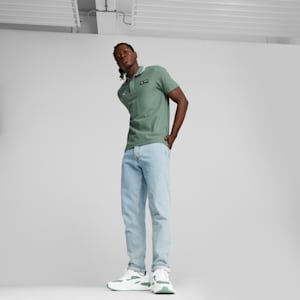 Mercedes-AMG PETRONAS Men's Motorsport Polo, Eucalyptus, extralarge-IND