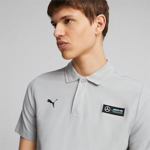 Mercedes-AMG PETRONAS Men's Motorsport Polo, Mercedes Team Silver, extralarge-IND