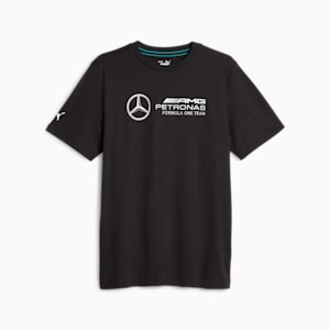 Camiseta de automovilismo Mercedes-AMG PETRONAS para hombre, PUMA Black, extragrande