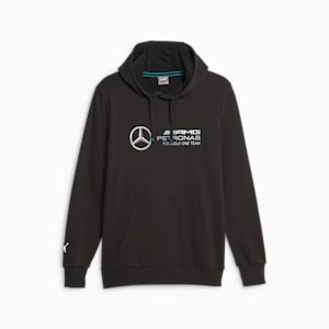Mercedes-AMG PETRONAS Men's Motorsport Hoodie, PUMA Black, extralarge-IND
