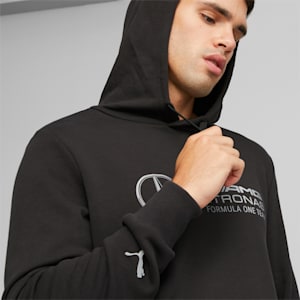 Mercedes-AMG PETRONAS Men's Motorsport Hoodie, PUMA Black, extralarge-IND