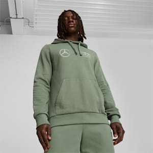 Mercedes-AMG PETRONAS Men's Motorsport Hoodie, Eucalyptus, extralarge-IND