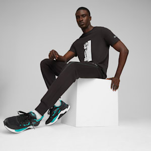 Camiseta de automovilismo Mercedes-AMG PETRONAS para hombre, PUMA Black, extragrande
