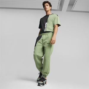 Pants deportivos Mercedes-AMG Statement para hombre, Dusty Green, extralarge