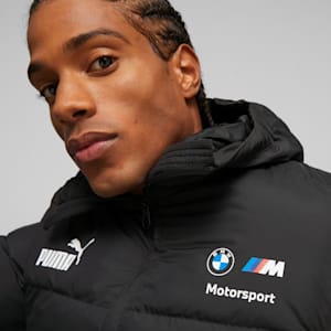 BMW M Motorsport MT7 Ecolite Padded Men's Jacket, PUMA Black, extralarge-IND