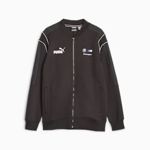 BMW M Motorsport Men's MT7 Sweat Jacket, PUMA Black, extralarge-IND