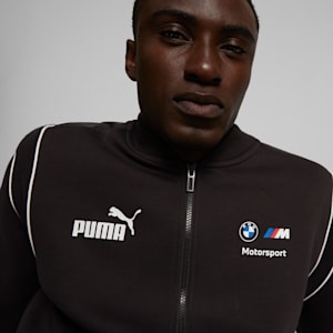 BMW M Motorsport Men's MT7 Sweat Jacket, PUMA Black, extralarge-IND