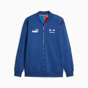 BMW M Motorsport Men's MT7 Sweat Jacket, Pro Blue-M Color, extralarge