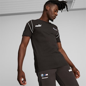 BMW M Motorsport Men's MT7 Tee, PUMA Black, extralarge