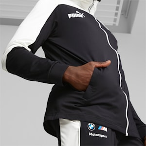 BMW M Motorsport Men's MT7 Slim Track Jacket, PUMA Black, extralarge-IND