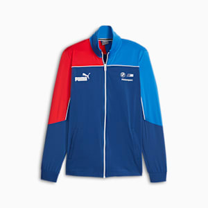 BMW M Motorsport Men's MT7 Slim Track Jacket, Pro Blue-M Color, extralarge-IND