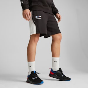 BMW M Motorsport Men's Sweat Shorts, PUMA Black, extralarge