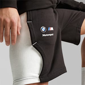 BMW M Motorsport Men's Sweat Shorts, PUMA Black, extralarge