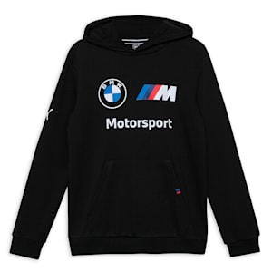 BMW M Motorsport Youth Sweatshirt, PUMA Black, extralarge-IND