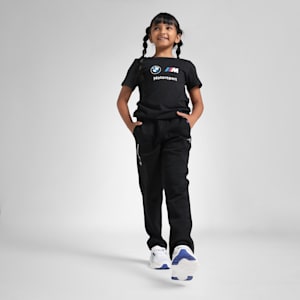 BMW M Motorsport Youth Logo Tee, PUMA Black, extralarge-IND
