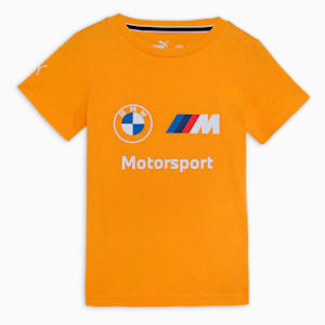 BMW M Motorsport Youth Logo Tee, Sun Stream, extralarge-IND