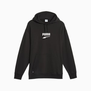 Sudadera con gorra con logotipo Downtown para hombre, PUMA Black, extralarge