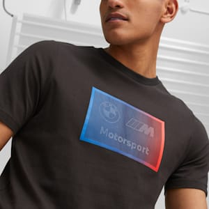 Playera con logotipo BMW M Motorsport para hombre, PUMA Black, extralarge