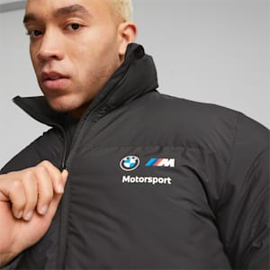 BMW M Motorsport Men's Padded Jacket, PUMA Black, extralarge-IND