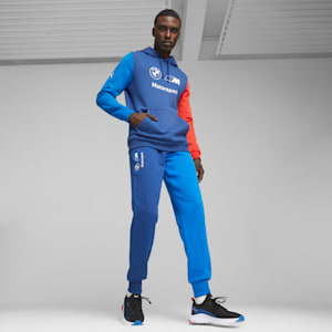 BMW M Motorsport Men's Fleece Hoodie, Pro Blue-M Color, extralarge-IND