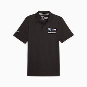 メンズ BMW MMS ESS 半袖 ポロシャツ, PUMA Black, extralarge-JPN