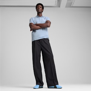 BMW M Motorsport Men's Polo, Blue Wash, extralarge-IND
