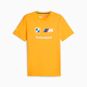 BMW M Motorsport Men's Logo Tee, Sun Stream, extralarge-IND