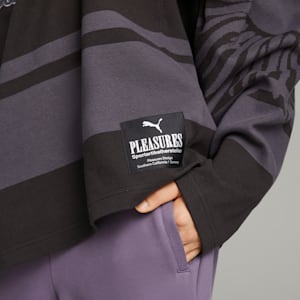 PUMA x PLEASURES Men's Ice Hockey Jersey, PUMA Black, extralarge