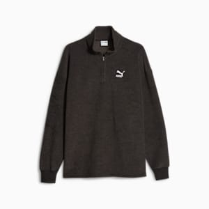 メンズ CLASSICS ハーフジップ フリース, PUMA Black, extralarge-JPN