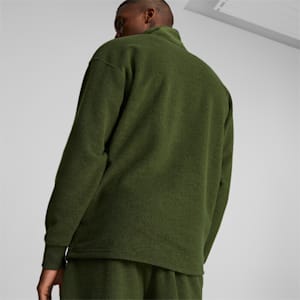 CLASSICS Men's Fleece Quarter-Zip, Myrtle, extralarge-GBR