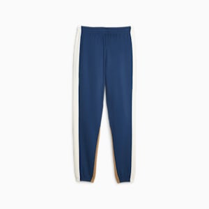 Classics Block Men's Sweatpants, Persian Blue-Warm White, extralarge