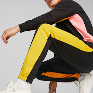 Pants Classics Block Hombre, PUMA Black-Hot Heat, extralarge