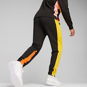 Pants Classics Block Hombre, PUMA Black-Hot Heat, extralarge
