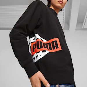 Sudadera Classics Brand Love para hombre, PUMA Black, extralarge