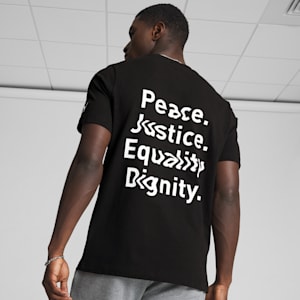 Classics 'Icons of Unity' Men's Graphic Tee, PUMA Black, extralarge