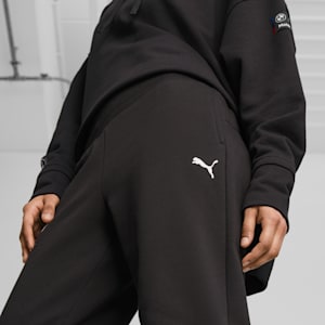 BMW M Motorsport Essentials Women's Fleece Pants, PUMA Black, extralarge