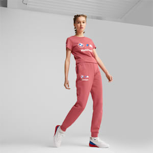 BMW M Motorsport Essentials Women's Fleece Pants, Astro Red, extralarge-IND