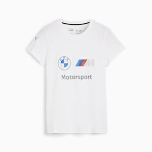 BMW M Motorsport Women's Logo Tee, PUMA White, extralarge-IND