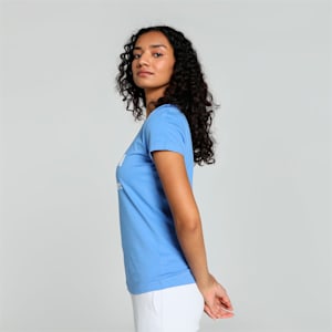 BMW M Motorsport Women's Logo Tee, Blue Skies, extralarge-IND