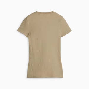 Playera estrecha y acanalada para mujer Classics, Sand Dune, extralarge