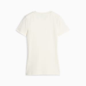 Playera estrecha y acanalada para mujer Classics, no color, extralarge