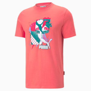 Fandom Graphic Men's T-Shirt, Salmon, extralarge-IND