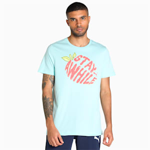 Summer Squeeze Men's T-Shirt, Light Aqua